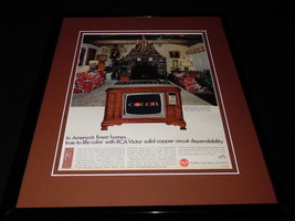 1966 RCA Victor TV Framed 11x14 ORIGINAL Vintage Advertisement - £35.04 GBP