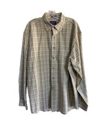 Pendleton Sir Pendleton Long Sleeve Plaid Check Shirt Fine Worsted Wool ... - $39.19
