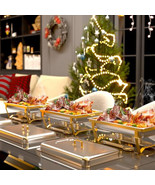 Chafing Dishes for Buffet 4 Pack, 9QT Chafing Dish Buffet Set Stainless ... - €492,52 EUR