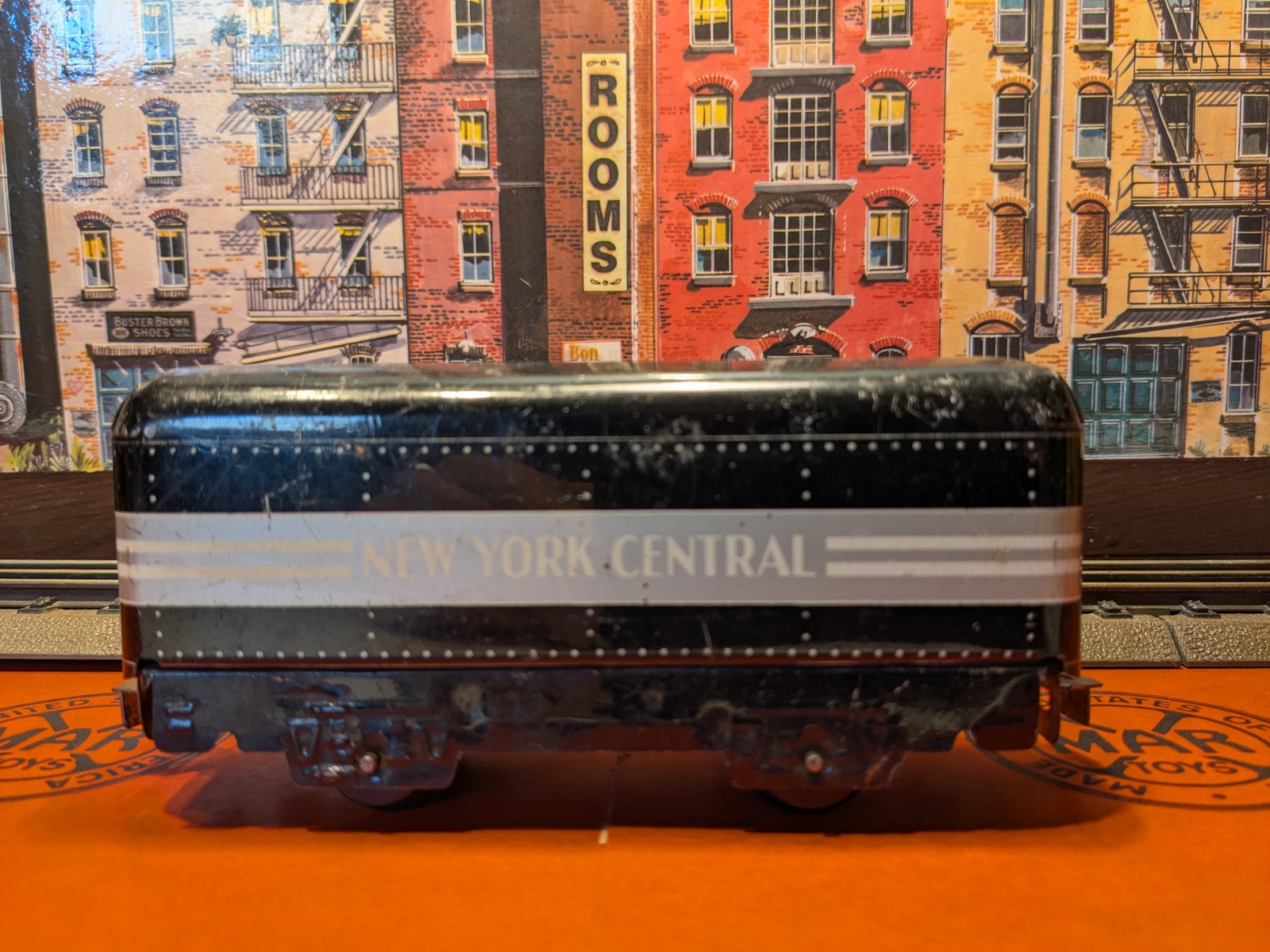 Marx Trains  New York City Wagon Top Tender  #551S Item image 2