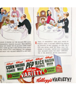 1947 Kellogg&#39;s Cereal Variety Pack Advertisement Breakfast Foods DWJJ20 - $564.13 MXN
