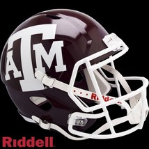*Sale* Texas A&amp;M Aggies Full Size Speed Replica Ncaa Football Helmet! - £107.41 GBP