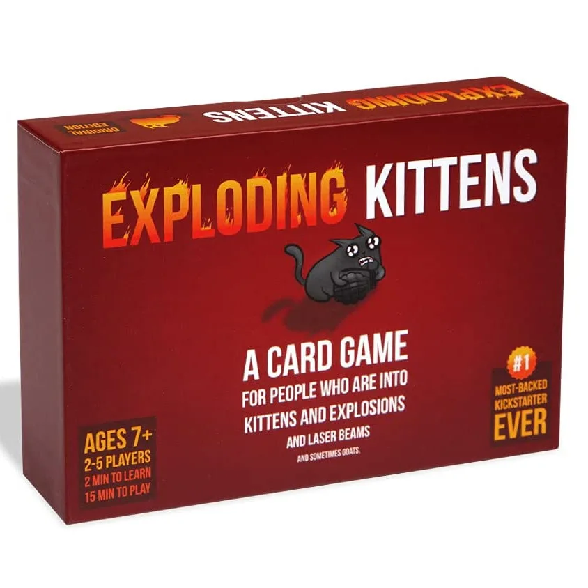 Exploding kittens English bomb cat leisure party game card games explosion - £9.84 GBP+