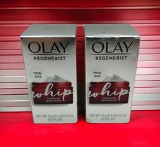 2x Olay Regenerist Whip Hydrating Moisturizer Trial Size 0.5 oz Hydrates Visibly - $19.59