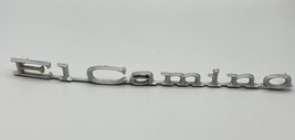 Vintage Chevrolet El Camino Car Emblem Metal OEM 28992 Script Insignia N... - $19.88
