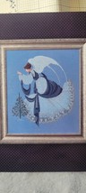 Lavender &amp; Lace Ice Angel Cross Stitch Pattern Chart Marilyn Leavitt-Imblum - £5.19 GBP