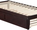 Twin Extra Long, Espresso, Afi, Colorado Bed With Twin Extra Long Trundle. - $279.98