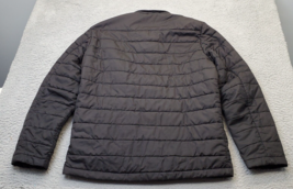 Calvin Klein Puffer Jacket Women Small Black Lined Long Sleeve Regular Front Zip - $18.49