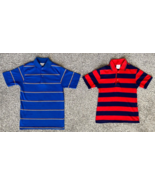 Lot of 2 Royal Knight Shirts-Youth 12 &amp; 10-Single Stitch-Golf Polo Tenni... - $38.23 CAD