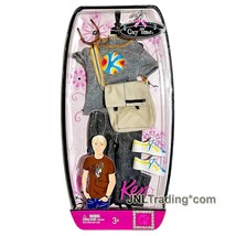 Year 2007 Barbie Ken Fashion Fever Accessory Pack - Guy Time Casual Outfit L9797 - £27.64 GBP
