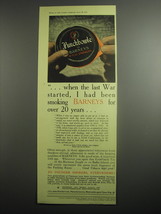 1948 Punchbowle Barneys Tobacco Ad - When the last War started - £14.69 GBP