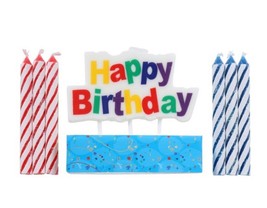 Happy Birthday Candles 7pc Set - $7.50