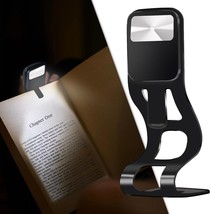 Book Lights for Reading at Night in Bed, Book Light, Foldable Body (Black) - £9.13 GBP