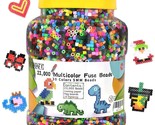 23,000 Pcs Fuse Beads Kit For Kids Crafts, 30 Colors Iron Beads Set With... - £32.87 GBP