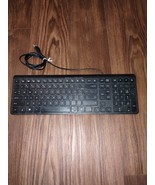 HP Hewlett Packard Wired Keyboard D33275 N279  CT: BDDJC0ACP7L4PN Works - £9.62 GBP