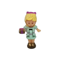 Vintage 1993 Polly Pocket Pretty Present Ring Blonde Girl Replacement Figure - £18.67 GBP