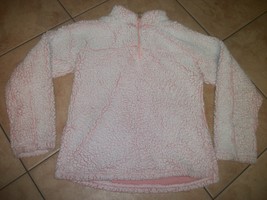 women&#39;s jacket blue star clothing company size medium pink fleece - $35.00