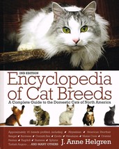 Encyclopedia of Cat Breeds by J Anne Helgren New Cats Book - $17.77