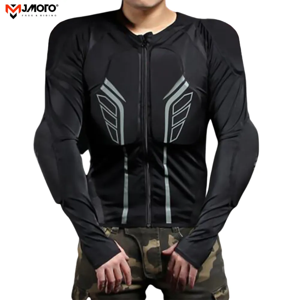Motorcycle Armor Jacket Full Body Protection Men Motocross Body Armour S... - $85.17