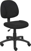 Nylon Black Boss Office Products Deluxe Posture Chair, Measuring 25&quot; In ... - $91.94