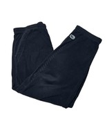 Vtg 2000s Nike Swoosh Fleece Jogger Pants Size XL Black Y2k Logo - £28.12 GBP