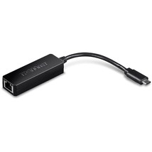 TRENDnet TUC-ETG, USB Type-C to Gigabit Ethernet LAN Wired Network Adapter for W - £25.49 GBP