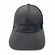 Port Authority Fitmax70 Cap Hat Black /Gray Embroidered Mercedes Benz Logo - $23.70
