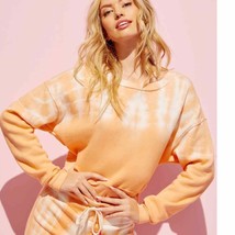 NWT Wildfox Regal Sweater in Melon Tie Dye Size XL - £44.27 GBP