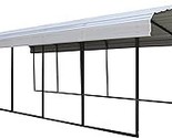29-Gauge Carport With Galvanized Steel Roof Panels, 12&#39; X 29&#39; X 7&#39;, Eggs... - $3,113.99