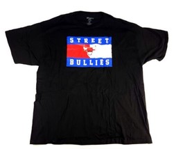 3Forty Inc. Men&#39;s &quot;Street Bullies&quot; Bull Black Red White Blue Size 4XL - £10.07 GBP