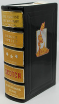 Concise Dictionary Book Bright Spirit Scotch Decanter Bottle Made in Jap... - $48.92