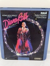 Diana Ross in Concert RCA Selectavision Video Disc CED 1982 - £7.92 GBP