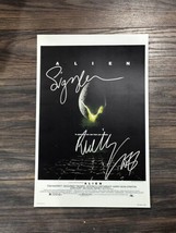 ALIEN MOVIE POSTER 11x17 SIGNED &amp; AUTHENTICATED with COA - £111.77 GBP