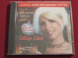 Sing The Hits Of Celine Dion Christmas 2011 Karaoke Cd+Lyrics With &amp; W/O Vocals - £43.60 GBP