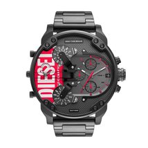 Diesel Men&#39;s 57mm Mr. Daddy 2.0 Quartz Stainless Steel Chronograph Watch, Color: - £181.25 GBP