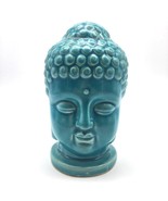 Ceramic Crackle Glaze Buddhism ShakyaMuni Buddha Head Sculpture Statue 6.5&quot; - $1,755.56 MXN
