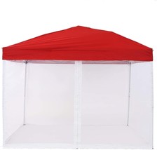 Tappio Mosquito Net With Zipper For 10 X 10&#39; Patio Gazebo And Tent (Only - £50.58 GBP