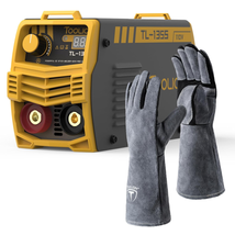 Stick Welder MMA Arc Welder Machine+16 Inches 932℉ Welding Gloves - £132.49 GBP