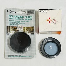 Hoya 49mm Polarizer Lens Filter &amp; 82A Color Correction Pool Side Filter ... - £13.62 GBP