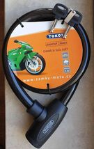 TOKOZ / Bicicleta Moto Cadena/Bike-Moto Cerradura / L = 100mm / Con 2 Ll... - $44.21