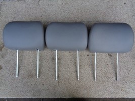 02 Mercedes W463 G500 G55 headrest set, rear 2nd row, 4639701450, gray - $519.99