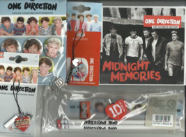 One Direction - Joblot - Badge PACK/2 Phone CHARMS/STATIONARY SET/DELUXE Cd - 1D - $14.08