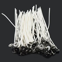 Fujiyuan 50 pcs 150mm Candle Wick Pre-waxed Pre-tabbed For DIY Candle Making Cra - £4.61 GBP