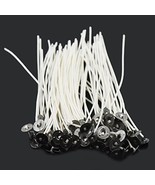 Fujiyuan 50 pcs 150mm Candle Wick Pre-waxed Pre-tabbed For DIY Candle Ma... - $111.57 MXN