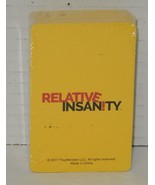 RELATIVE INSANITY Board Game Replacement Set of Cards Yellow Unknown Ver... - $91.38 MXN