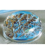 paperweights art glass snow flake - $7.26