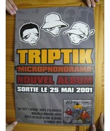 Triptik Poster Microphondrama 2001 - $839.44 MXN