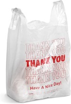 T-Shirt Thank You Plastic Grocery Store Shopping Carry Out Bag 500-2000 ... - £80.21 GBP+