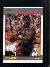 1987-88 Fleer #31 Joe Dumars Nmmt Pistons Hof *X97156 - £8.60 GBP