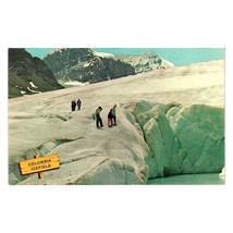 Vintage Postcard Columbia Icefield Snow Canadian Rockies Baniff-Jasper Glacier - £6.17 GBP
